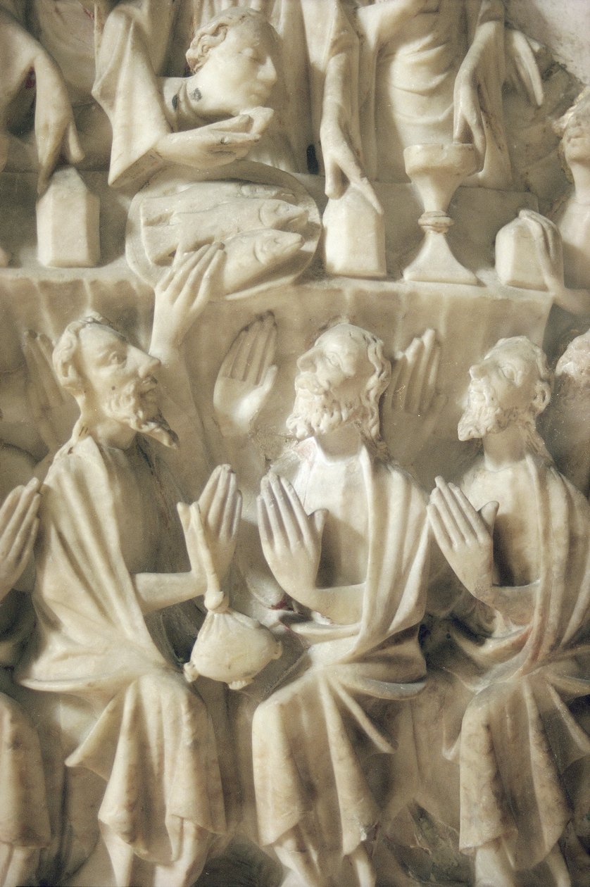 Sidste nadver, detalje (alabast) af English School