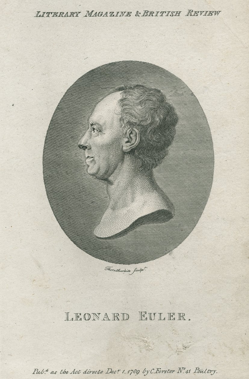 Leonhard Euler af English School