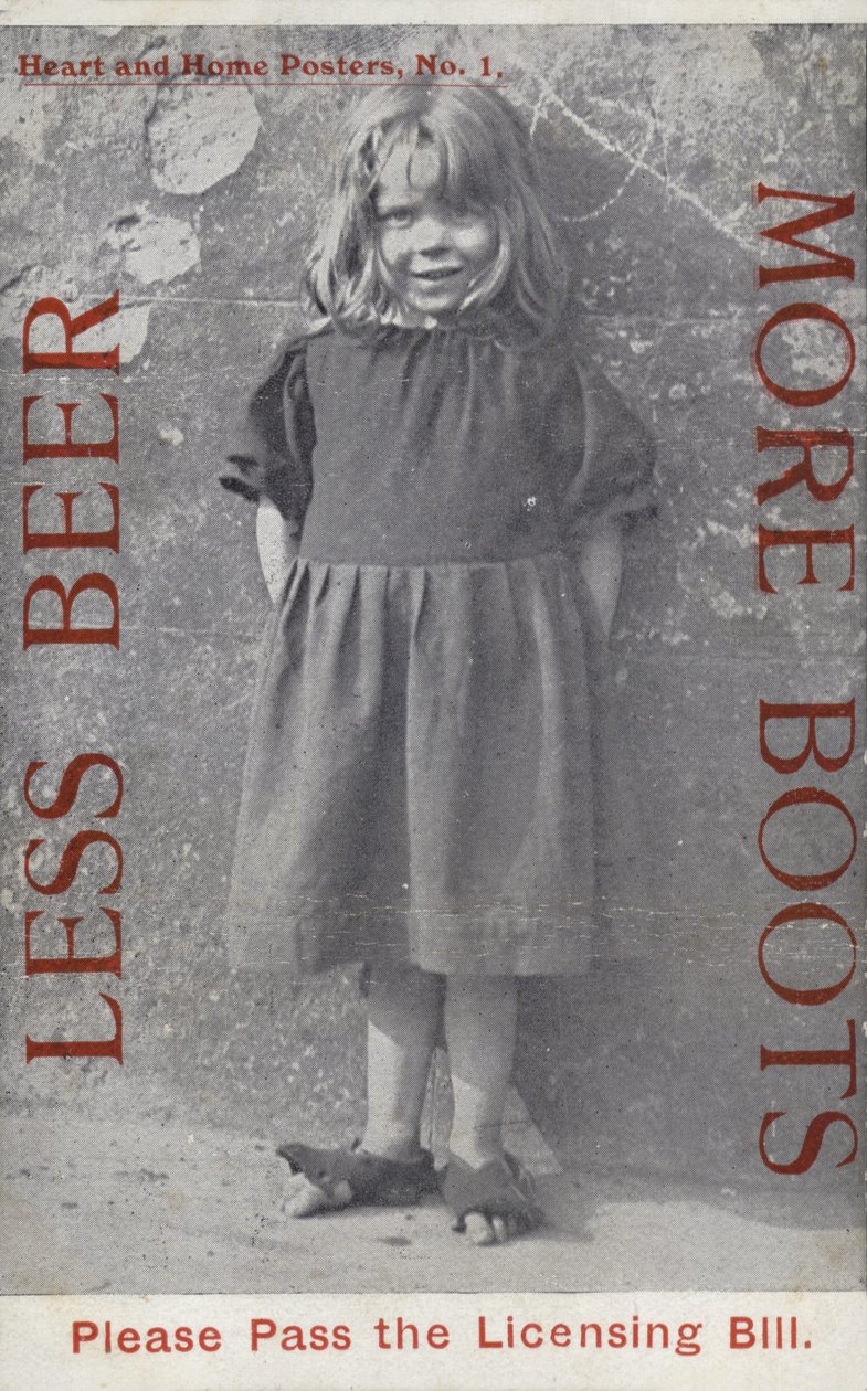 Mindre øl, flere støvler (s/h-foto) af English School