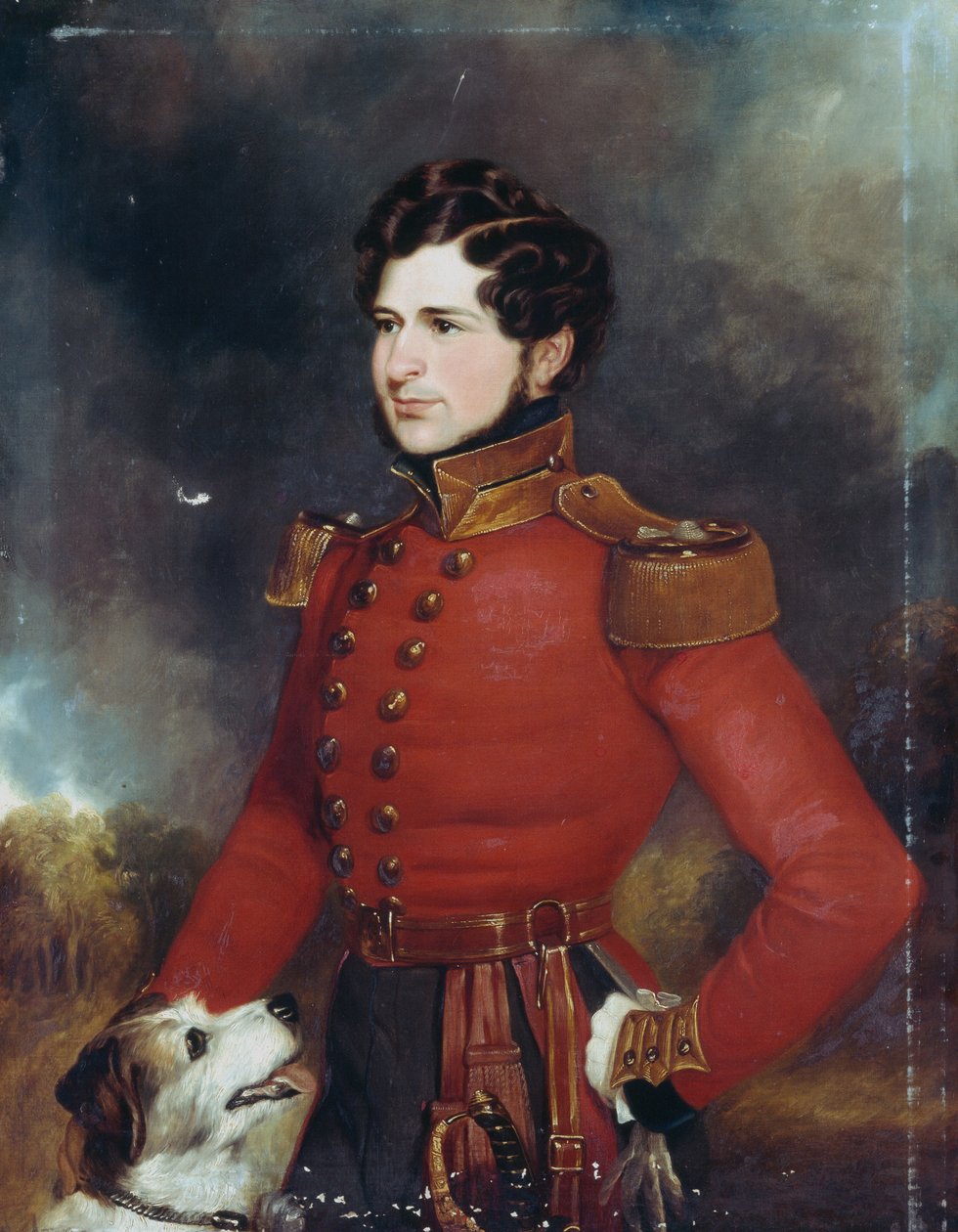 Løjtnant Edward Hope Smith Bowdich (1822-82) c.1840 af English School