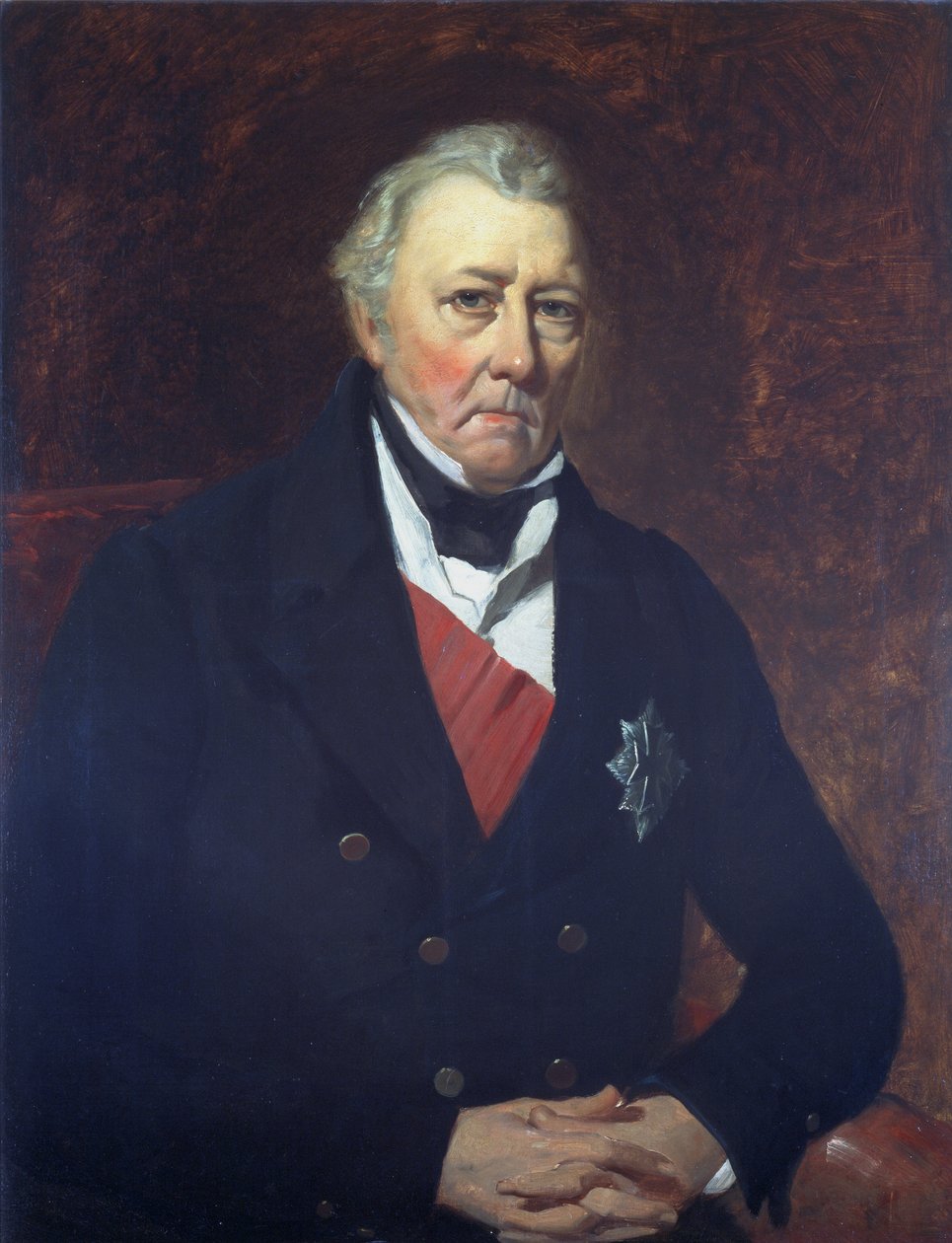 Generalløjtnant Sir Thomas Dallas GCB (1758-1839) c.1835 af English School
