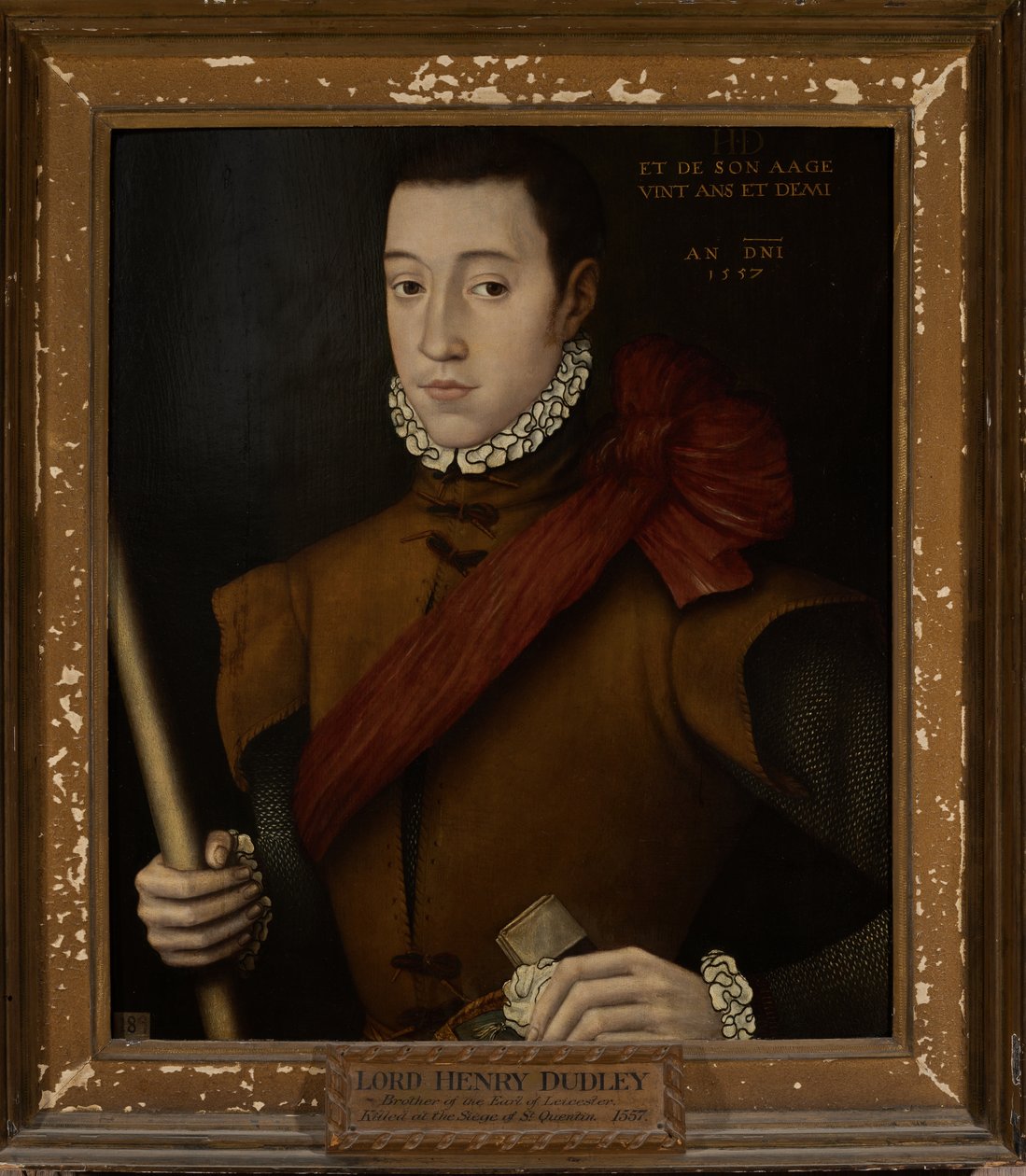 Lord Henry Dudley (1531-1557) af English School