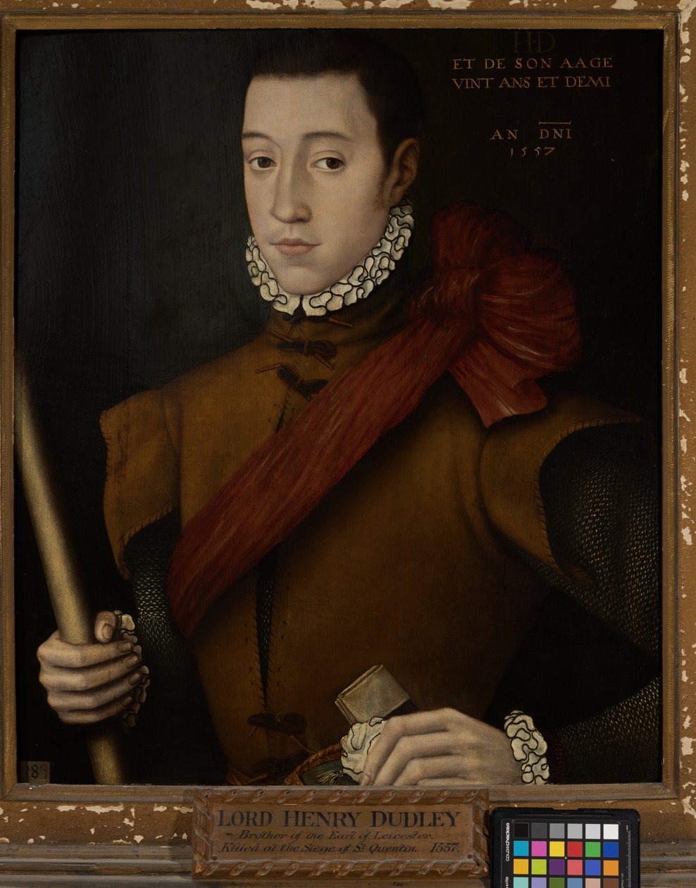 Lord Henry Dudley (1531-1557) af English School