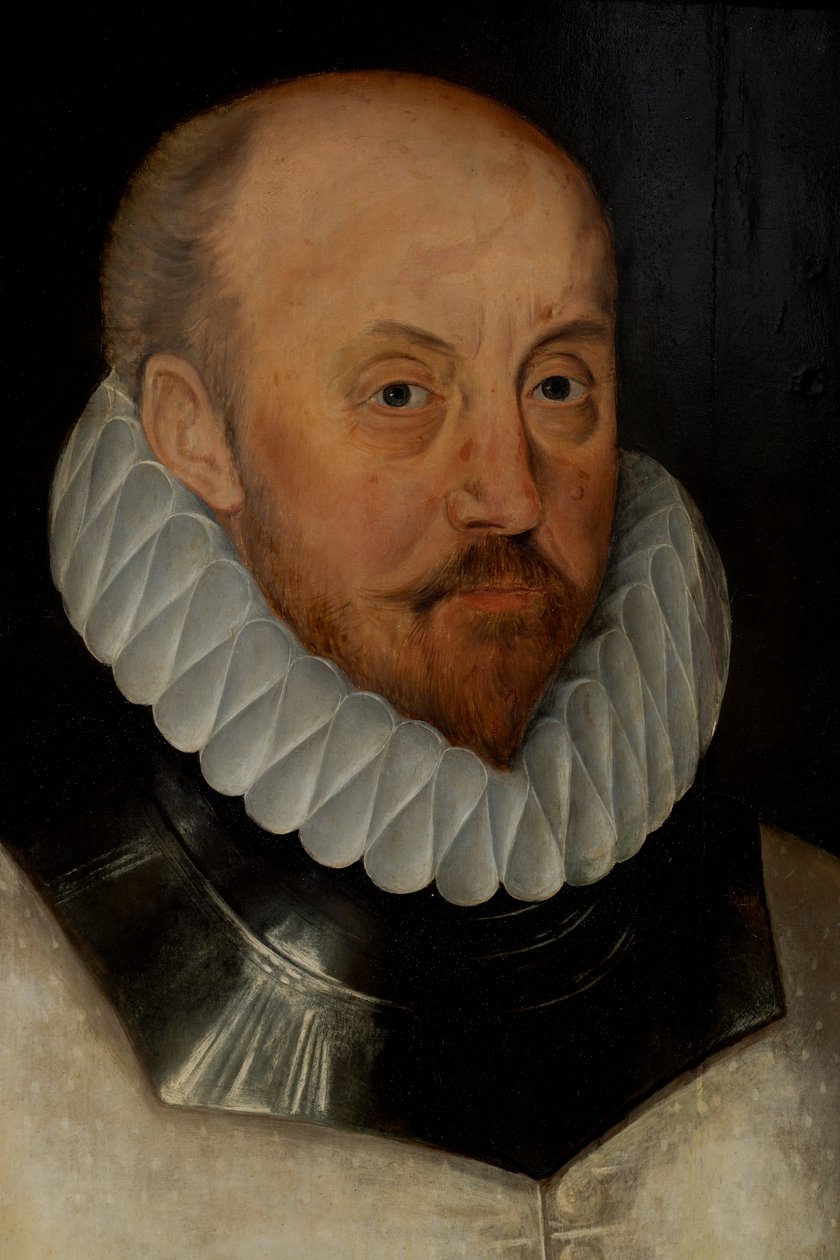 Lord Henry Seymour, ca. 1590 (olie på panel) af English School