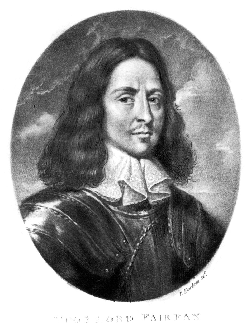 Lord Thomas Fairfax (1612-71) illustration fra 