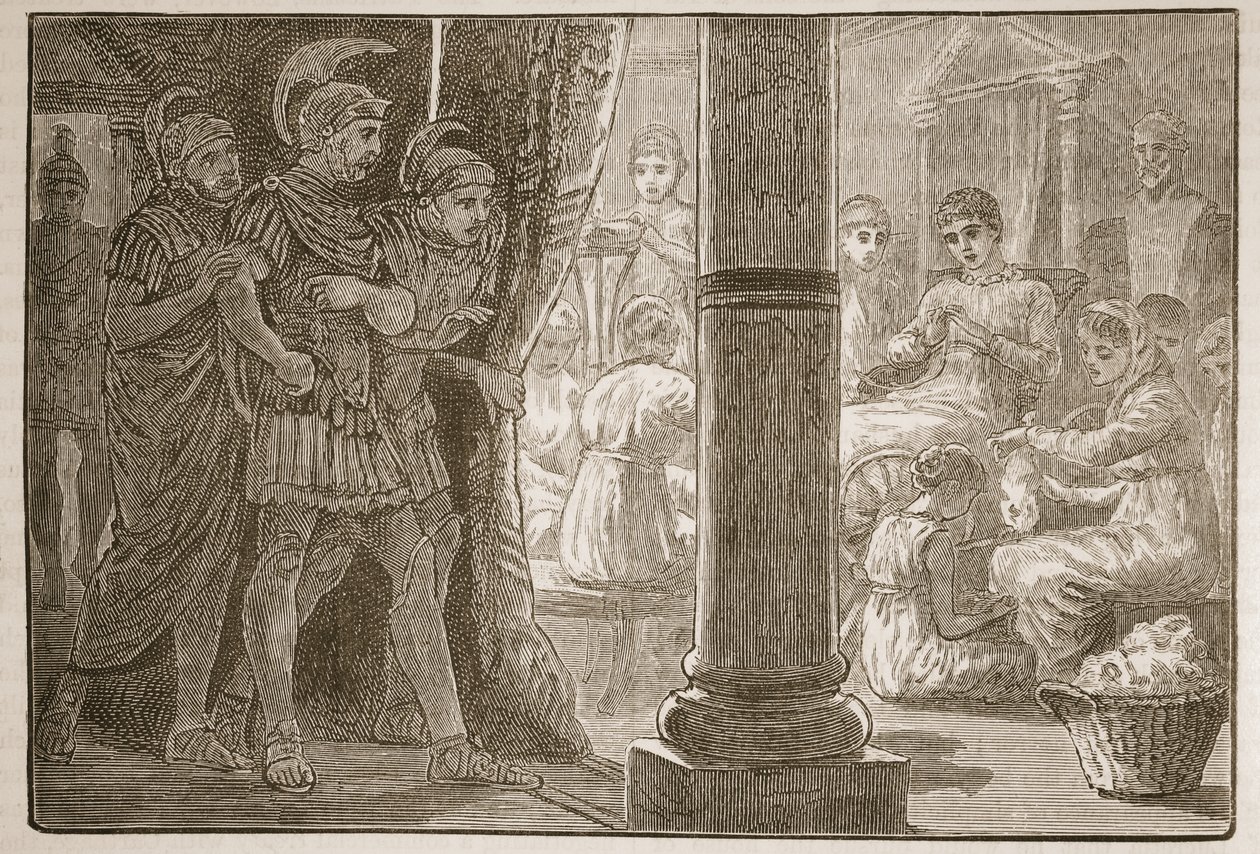 Lucretia blandt hendes jomfruer af English School