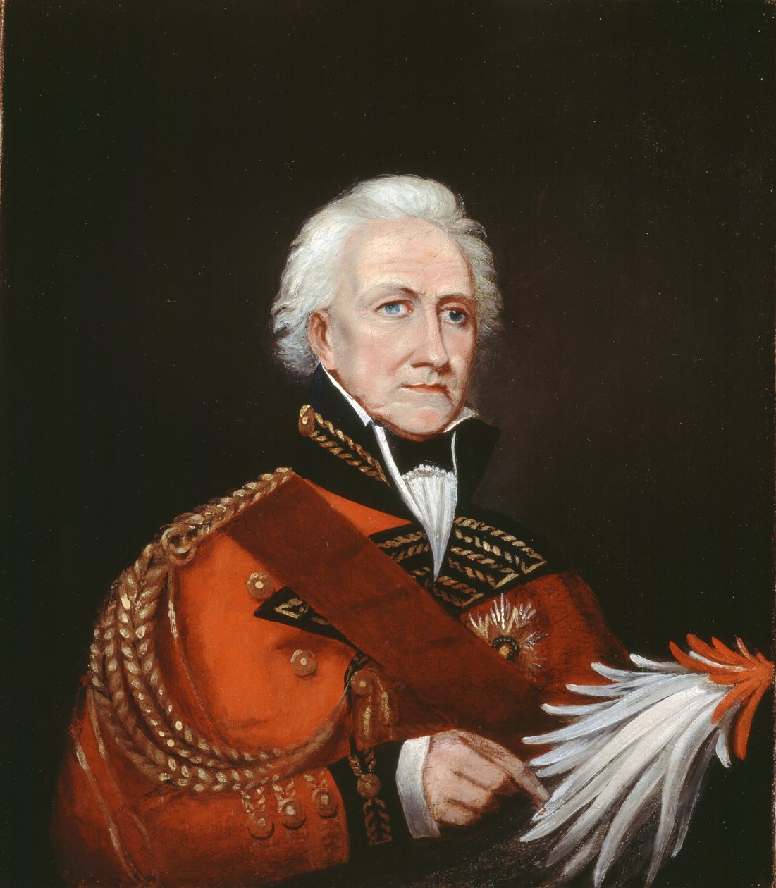 Generalmajor Sir David Ochterlony Bt (1758-1825) c.1816 af English School