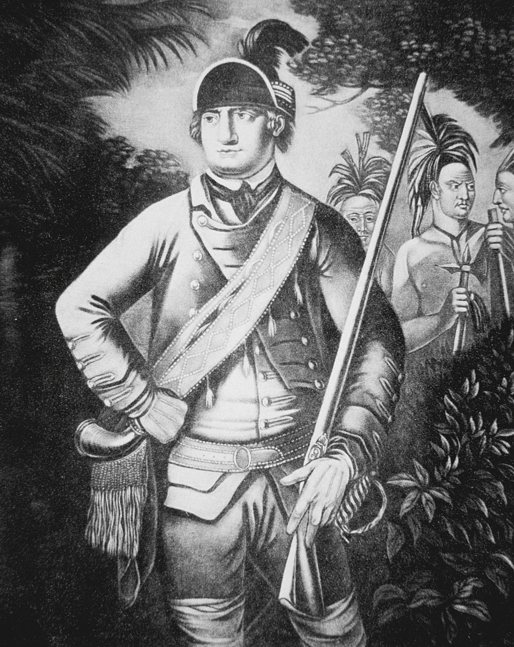 Major Robert Rogers, kommandør for 