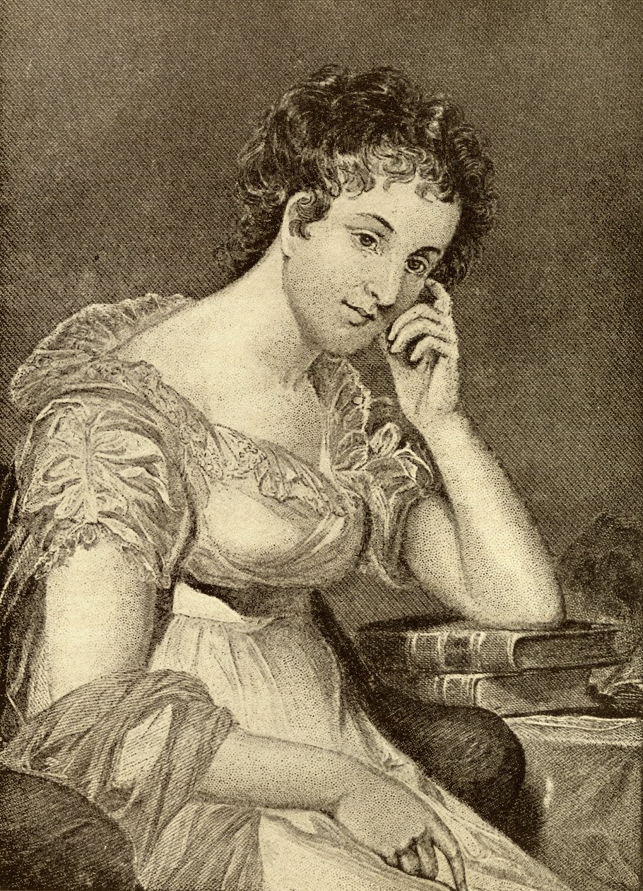 Maria Edgeworth (1767-1849) af English School