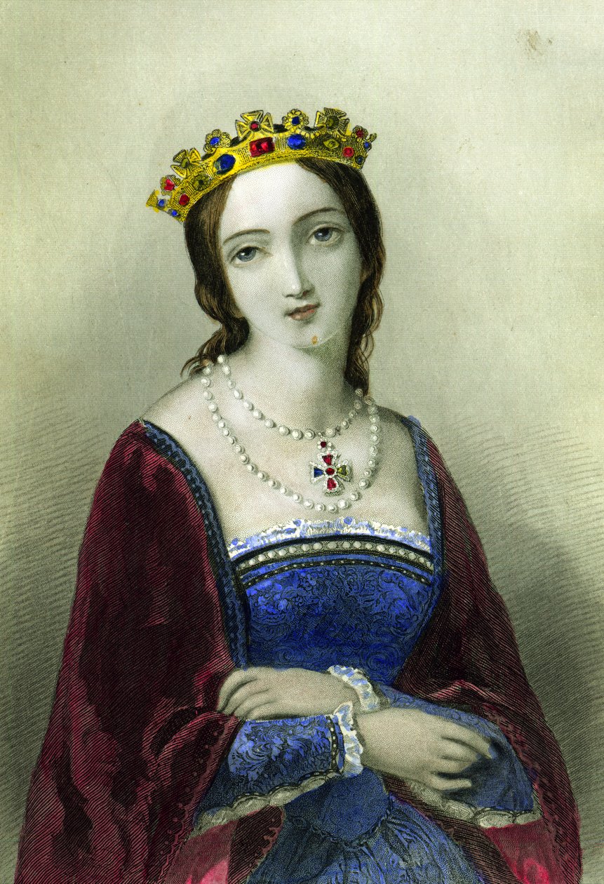 Mary I af England, datter af Henry VIII, trykt af Henry G. Bohn, 1856 af English School
