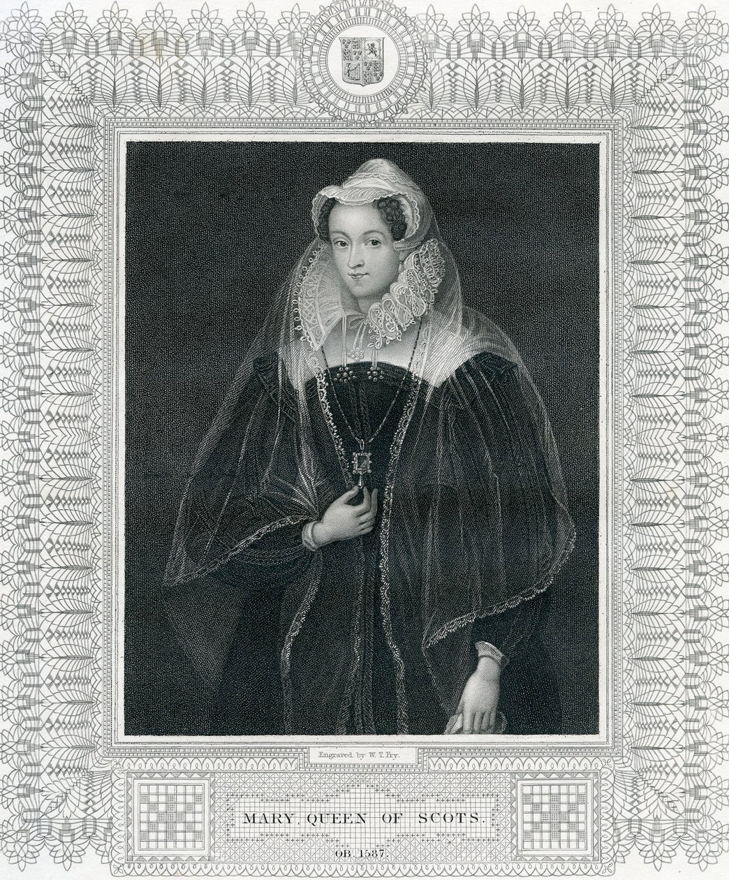 Mary Queen of Scots, 1800-tallet af English School