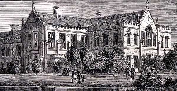 Melbourne University, Melbourne, Australien, fra 