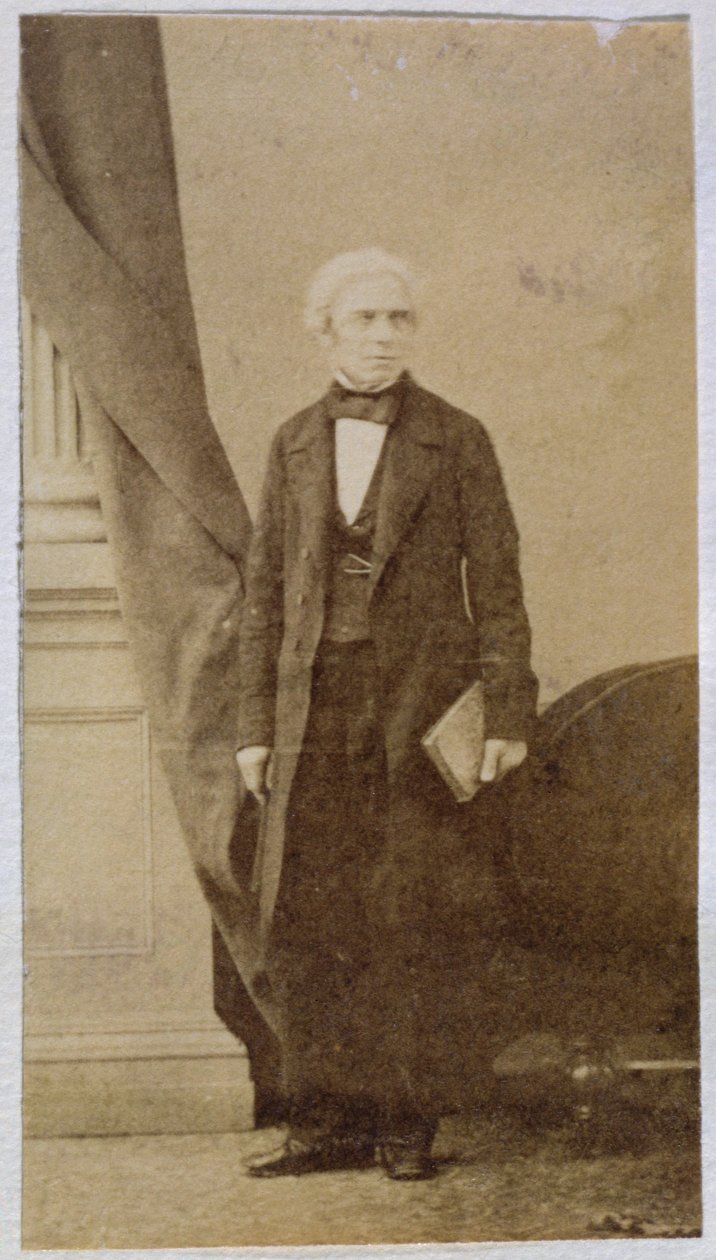 Michael Faraday (1791-1867) (albummetryk) af English School