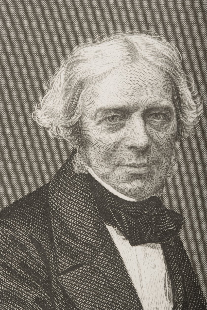 Michael Faraday (1791-1867) af English School