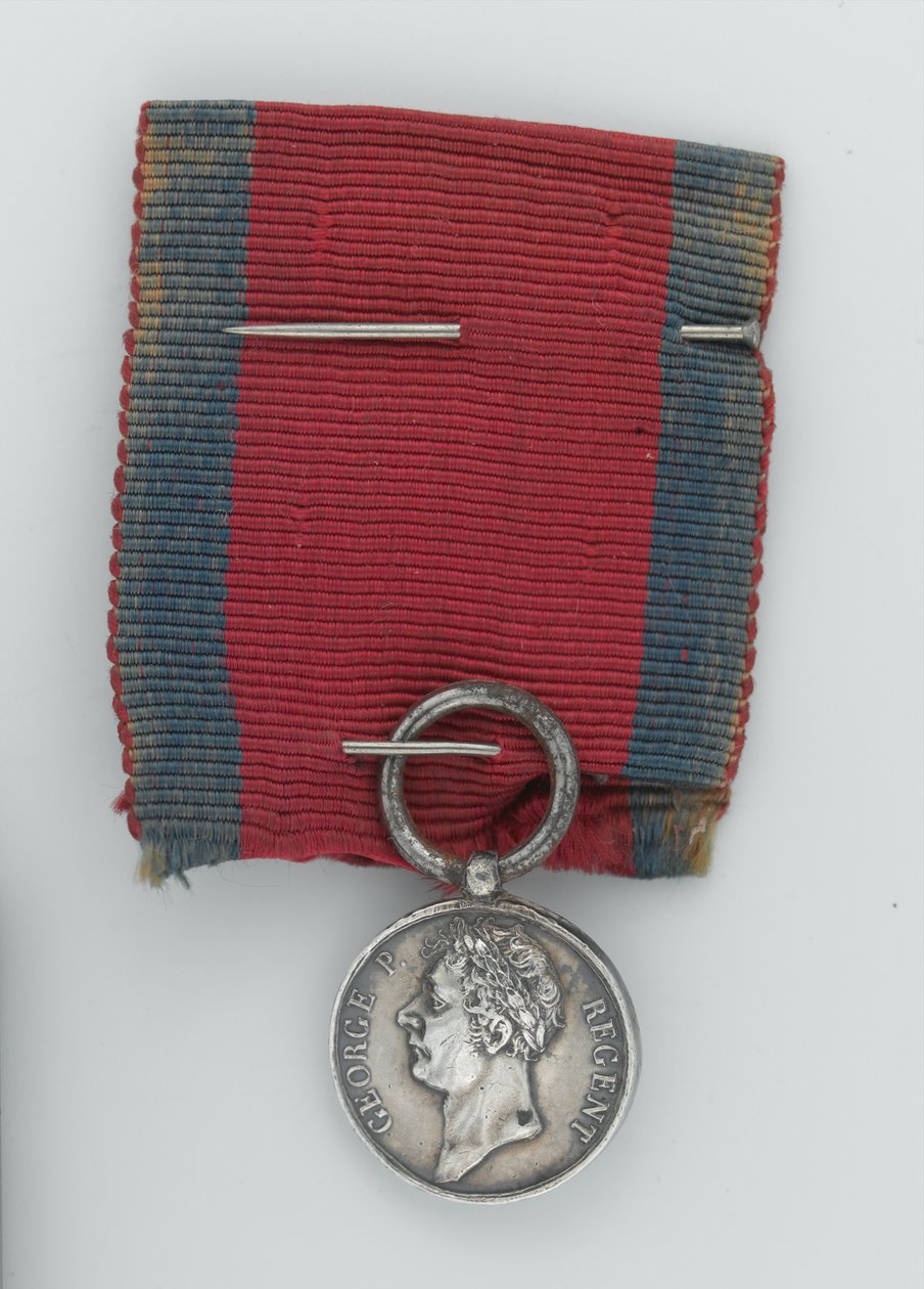 Miniature Waterloo-medalje af English School