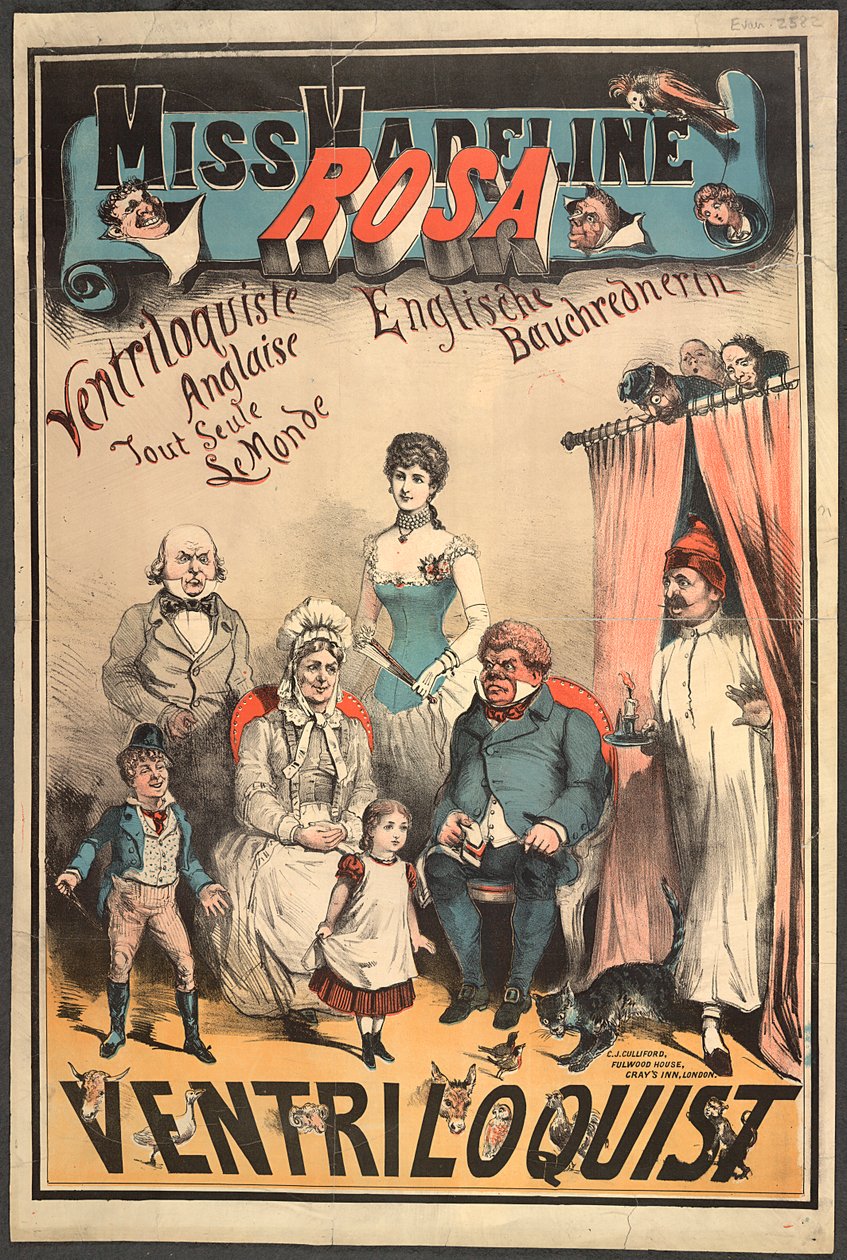 Frøken Madeline Rosa, bugtaler af English School