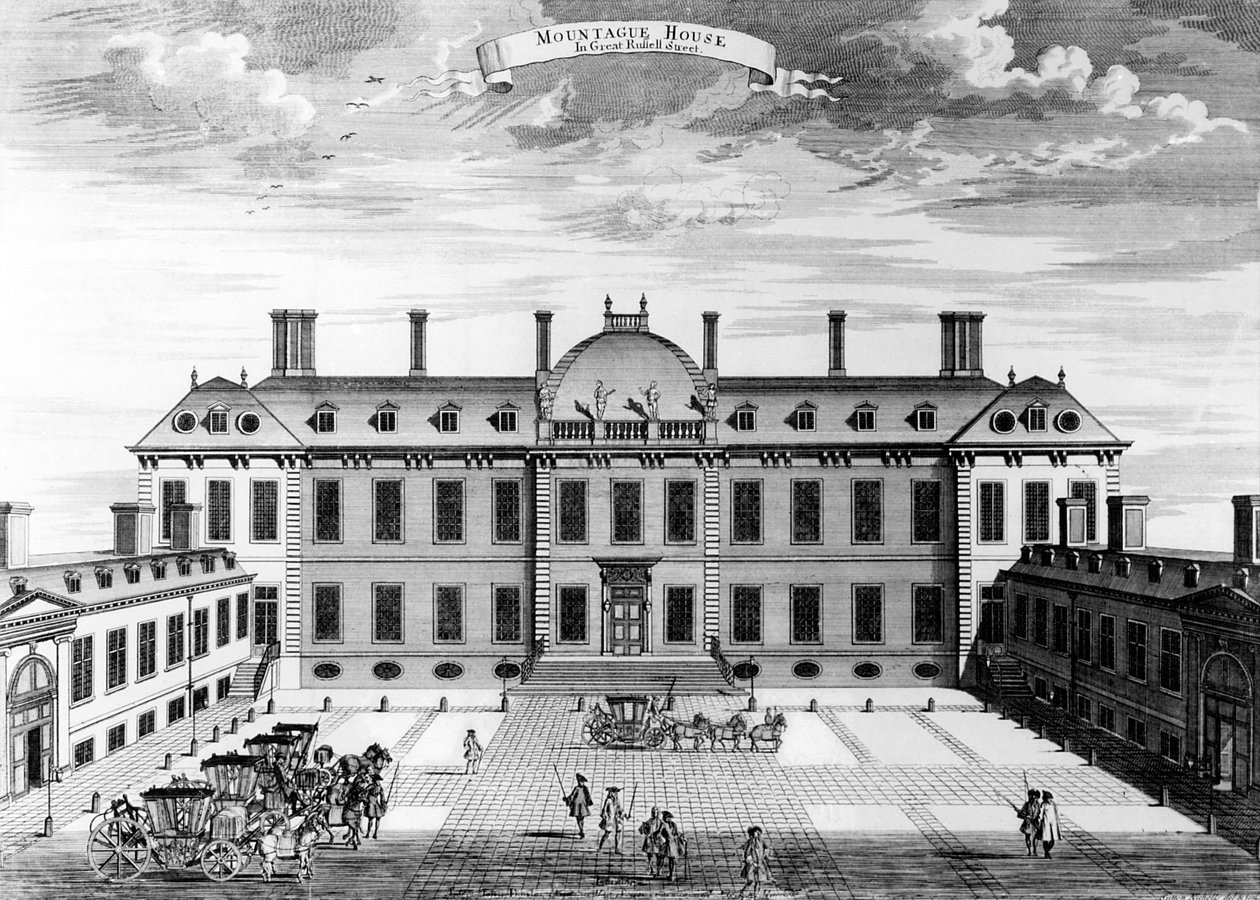 Montague House, Great Russell Street af English School