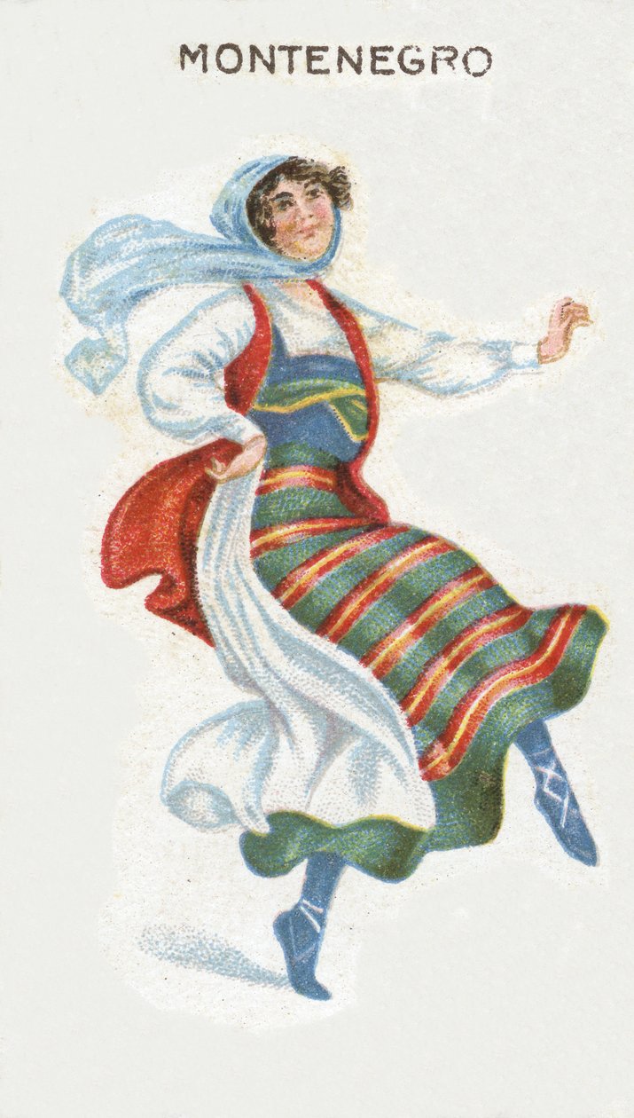 Montenegro, 1915 af English School