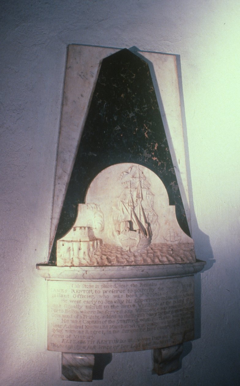 Monument til James Renton af English School