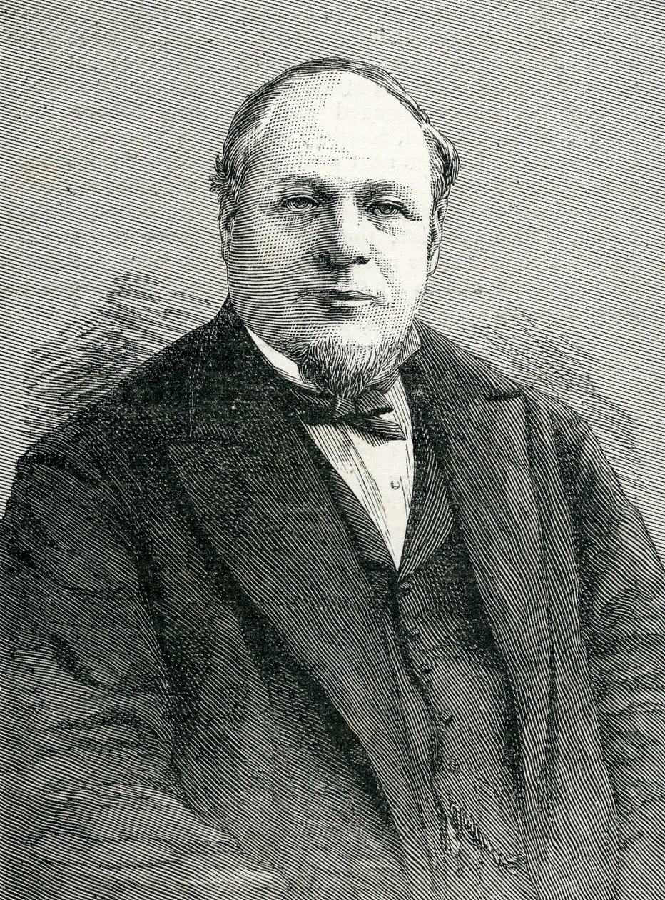 Mr. John Young, borgmester i Sydney, illustration fra The Graphic 8. maj, 1886 af English School