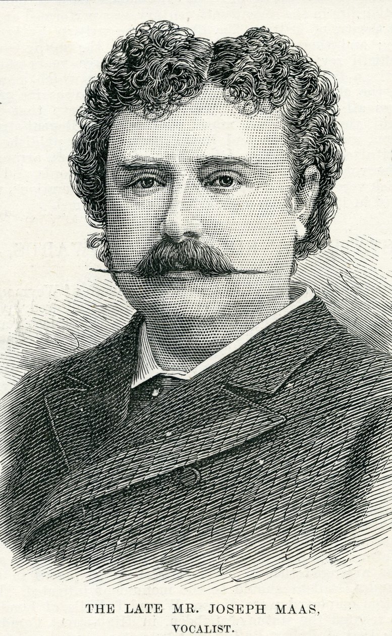 Joseph Maas (1847-1886), Illustration til den grafiske af English School
