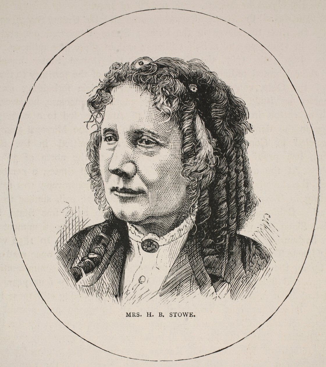 Fru H.B. Stowe af English School