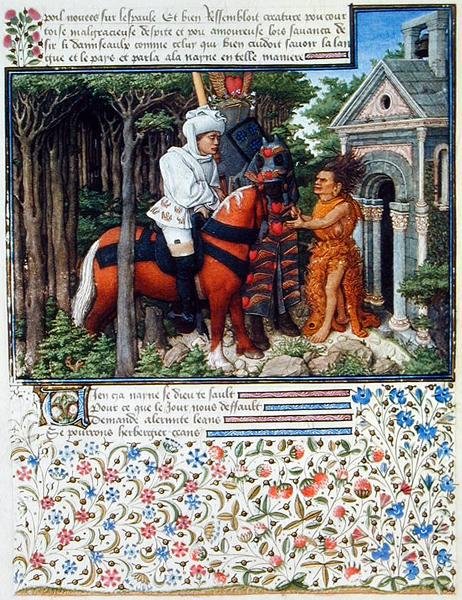 Ms. 2597 Heart and Desire Speak to the Dwarf, Jalousi, faksimileudgave af 
