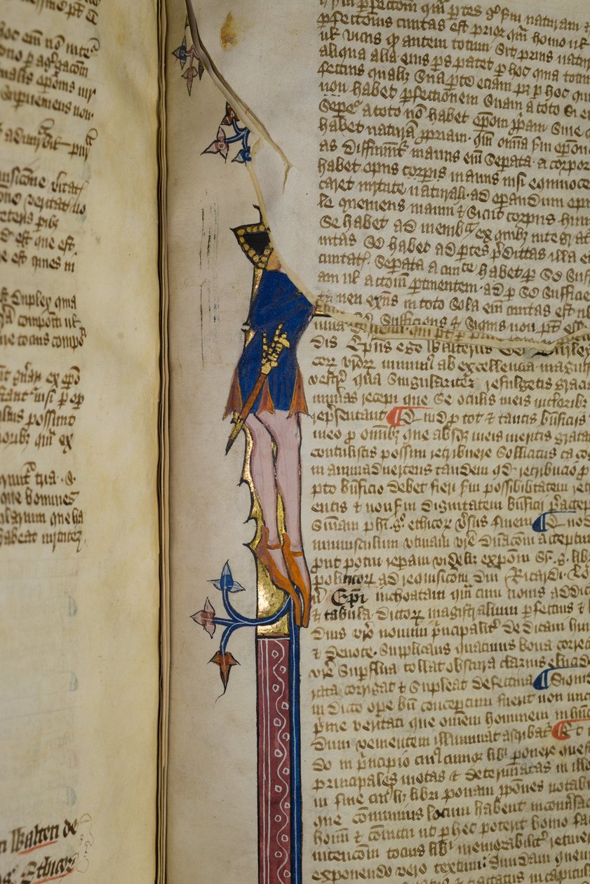 Ms. New Coll 242, f.178r, Commentary on Aristoteles
