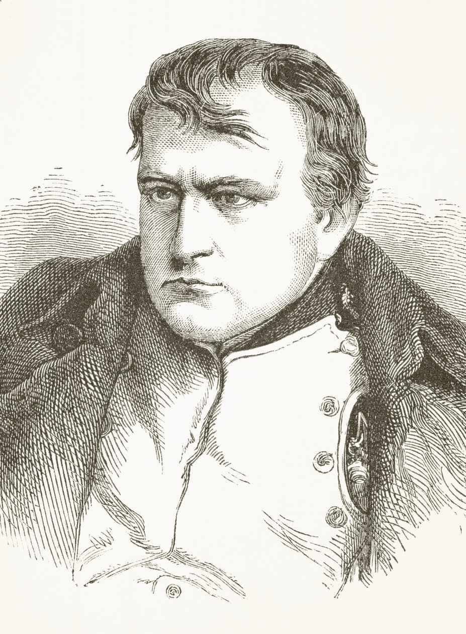 Napoleon I, fransk kejser, fra "The National and Domestic History of England" af William Hickman Smith Aubrey (1858-1916) udgivet i London omkring 1890. af English School
