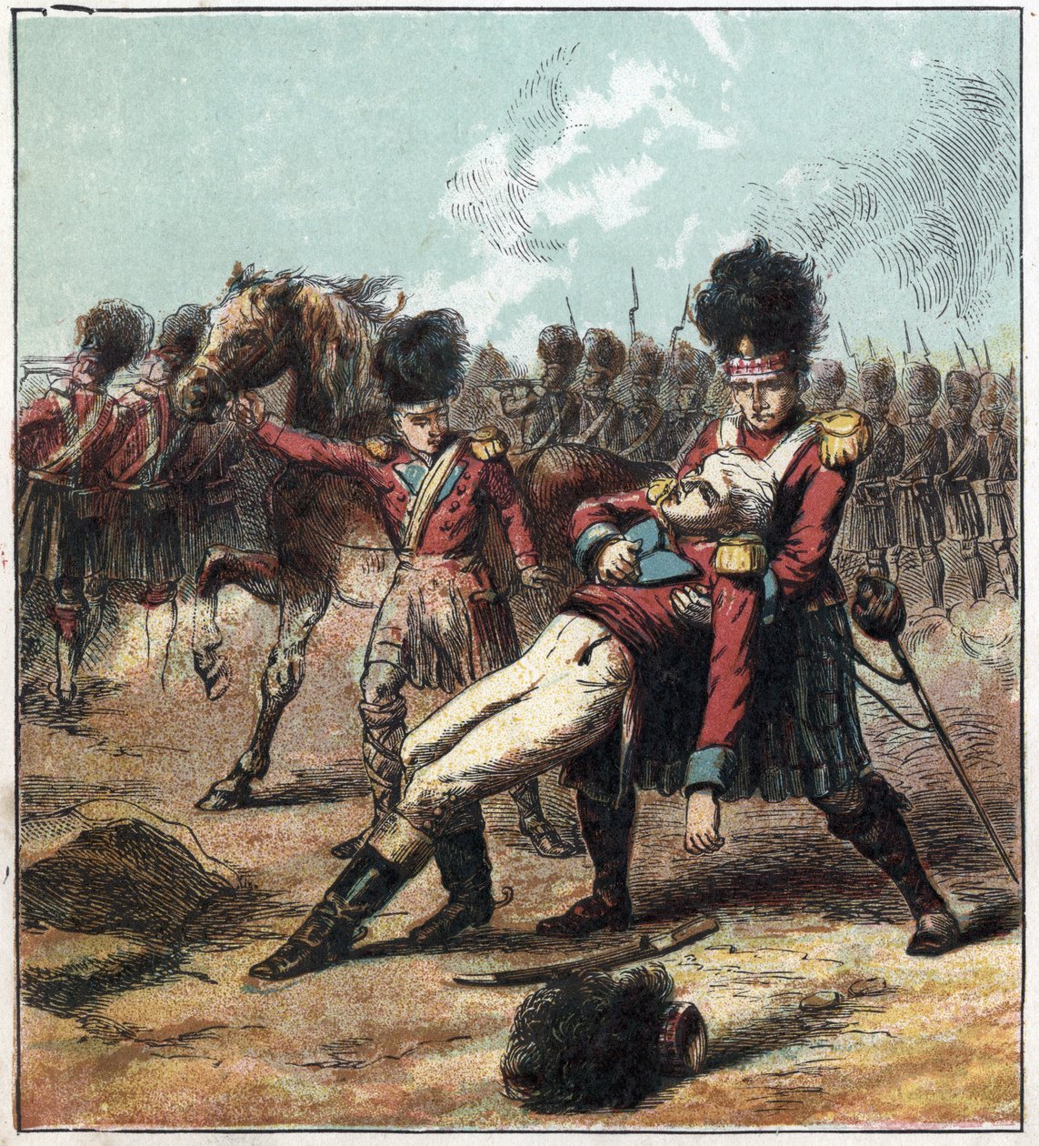 Napoleonskrigen: Kampagne (Ekspedition) af Egypten (1798-1801): general Ralph Abercrombies (Abercromby) (1734-1801) tropper besejrede den franske general Menou (1750-1810) tropper ved Canope, men han døde der den 21. 03/1801. 