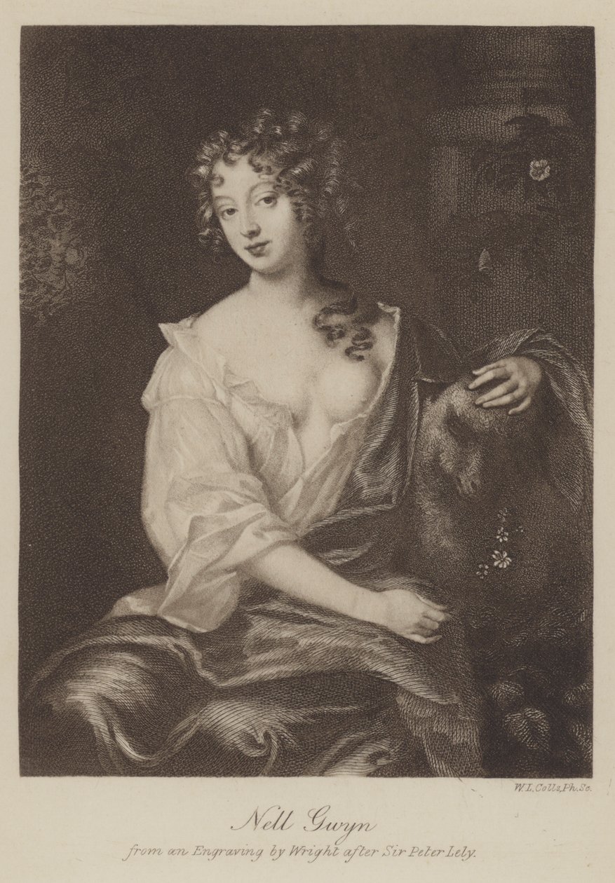 Nell Gwyn (kobberstik) af English School