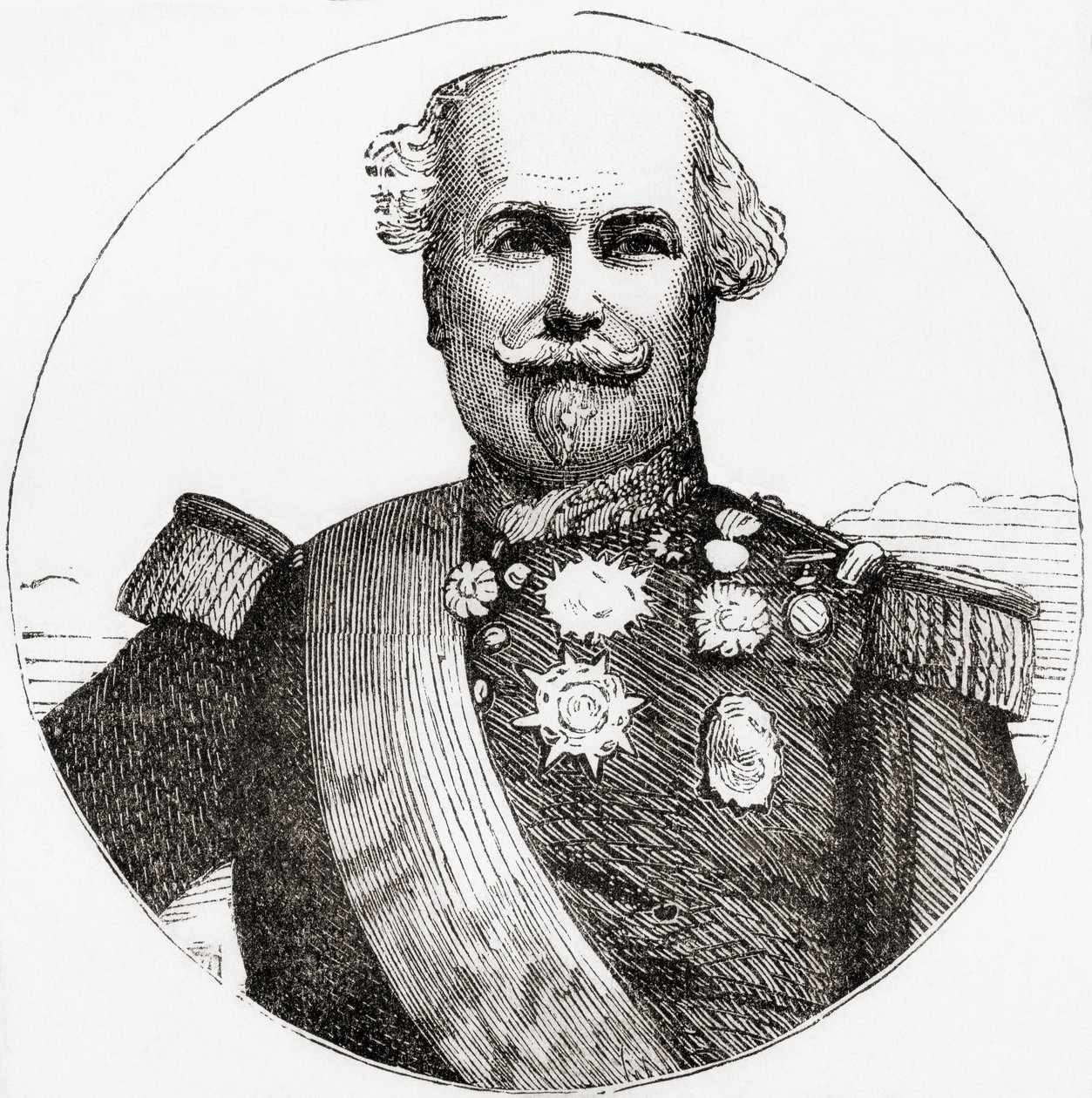 Nicolas Charles Oudinot, fra Ward and Lock