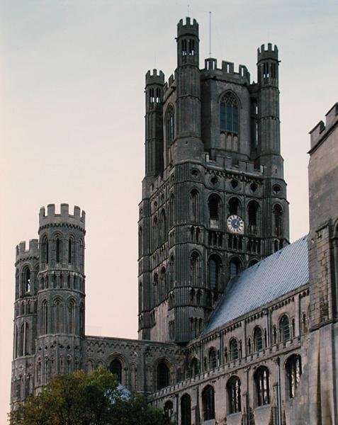 Octagon Tower, bygget 1322 (foto) af English School
