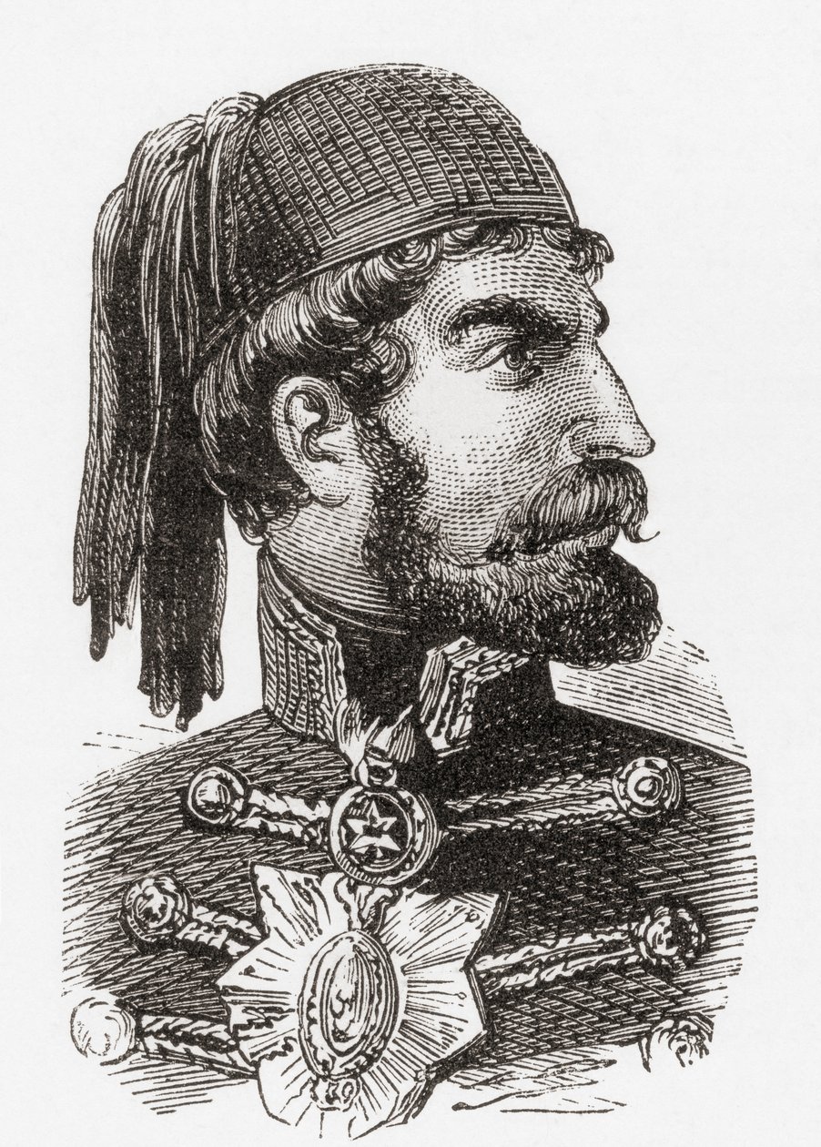 Omar Pasha Latas, fra Ward and Lock
