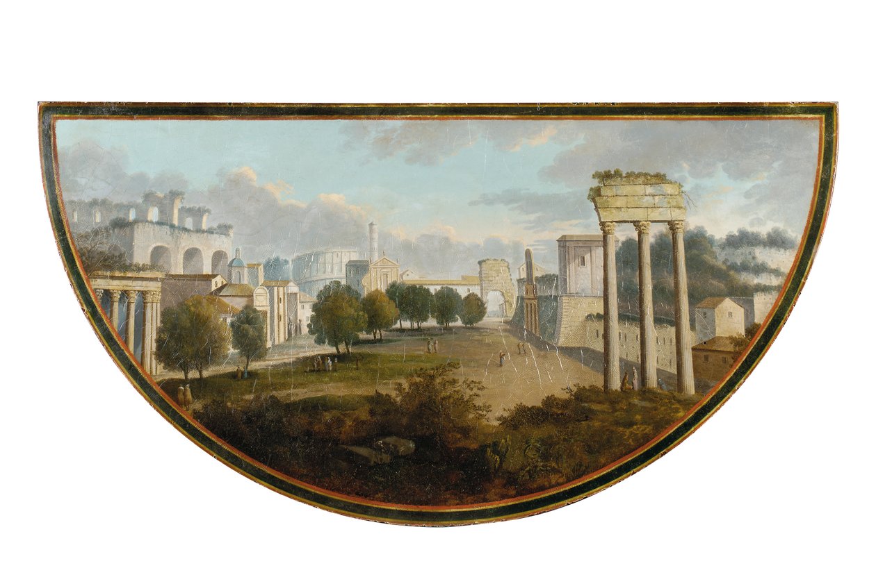 Et af et par George III te-borde, muligvis irsk, ca. 1780 af English School