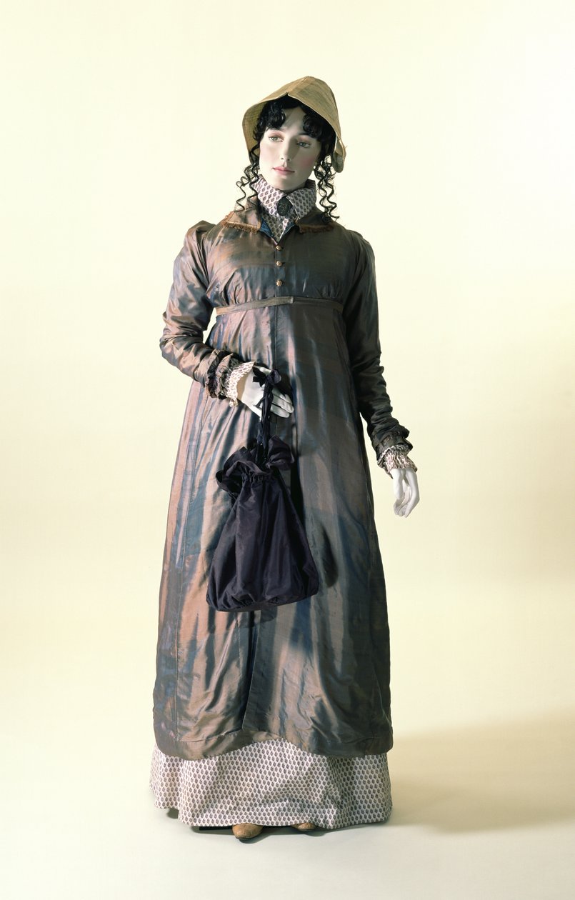 Pelisse, 1815 (blød twilled silke) af English School