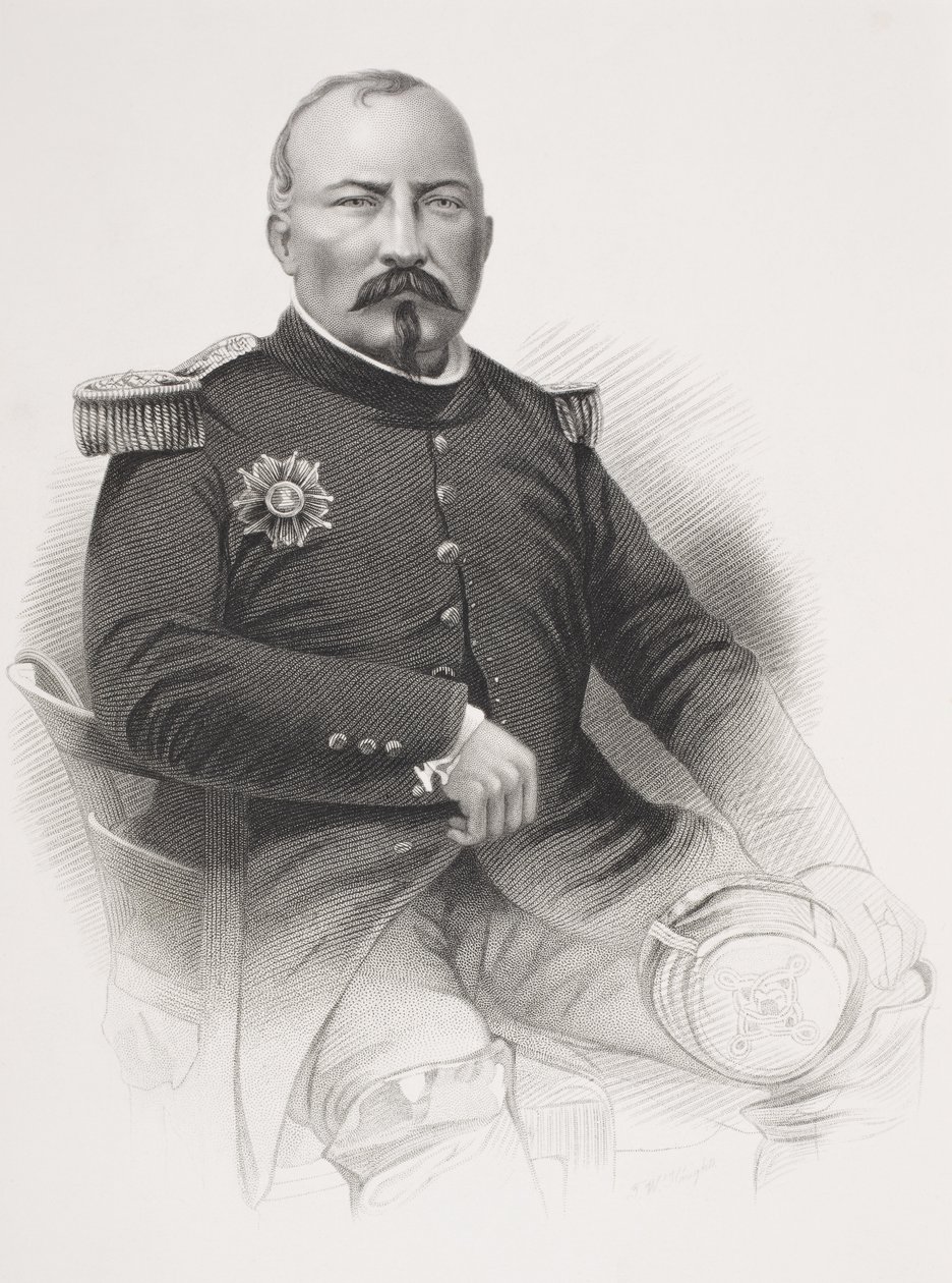 Pierre Francois Joseph Bosquet, fra "Gallery of Historical Portraits", udgivet omkring 1880 af English School