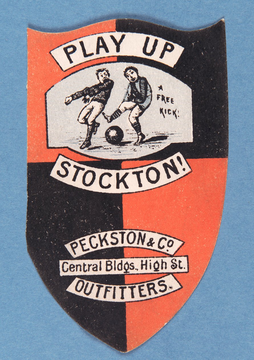 Spil Up Stockton! Peckston og Co. Outfitters. Centrale bygninger, High St. af English School