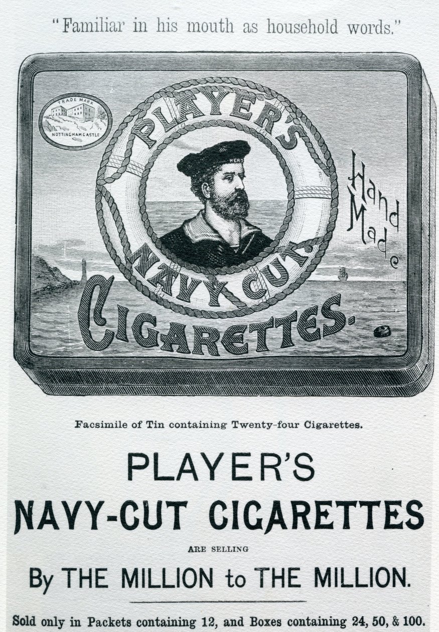 Players Navy Cut Cigarettes, 20th Century af English School