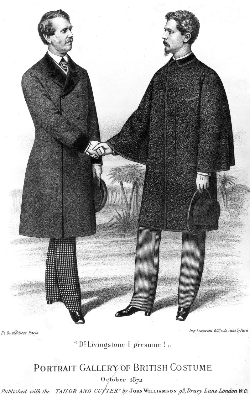 Portrait Gallery of British Costume, udgivet med Tailor and Cutter af John Williamson, 1872 af English School