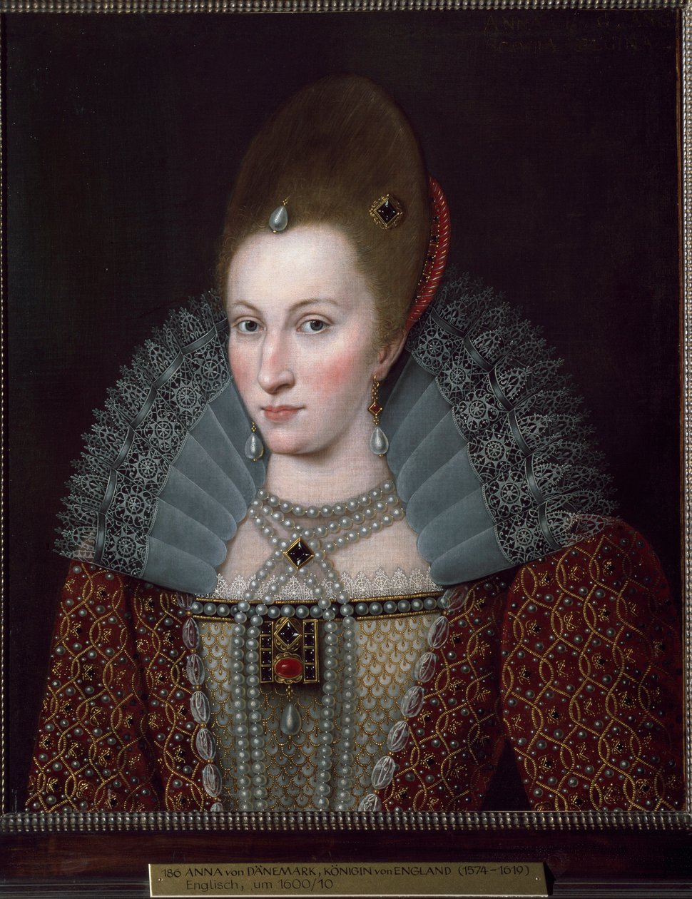 Portræt af Anne af Danmark (maleri af English School