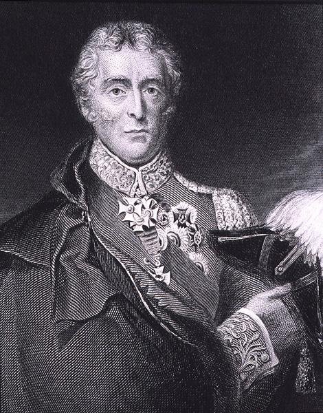 Portræt af Arthur Wellesley af English School