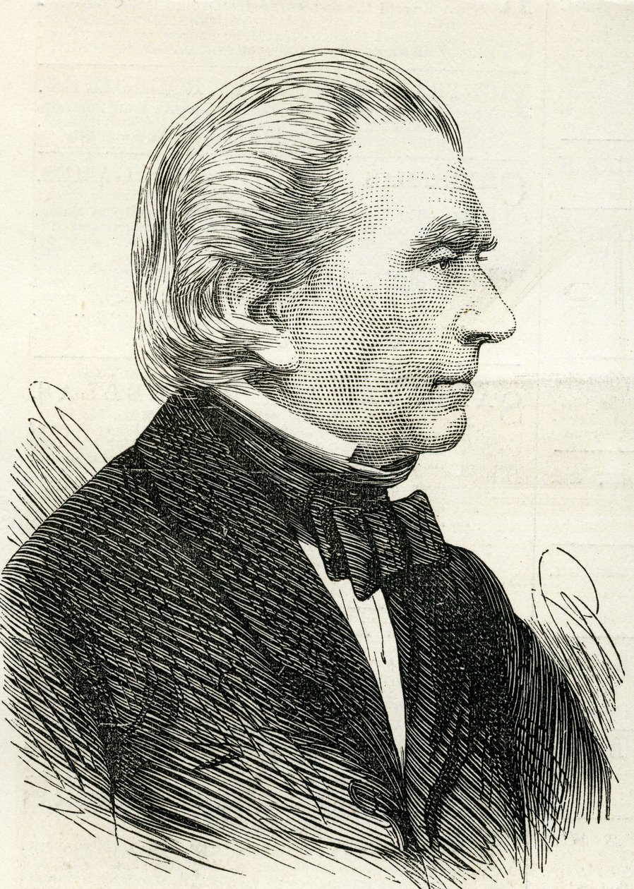 Portræt af Charles Blacker Vignoles, 1875 af English School