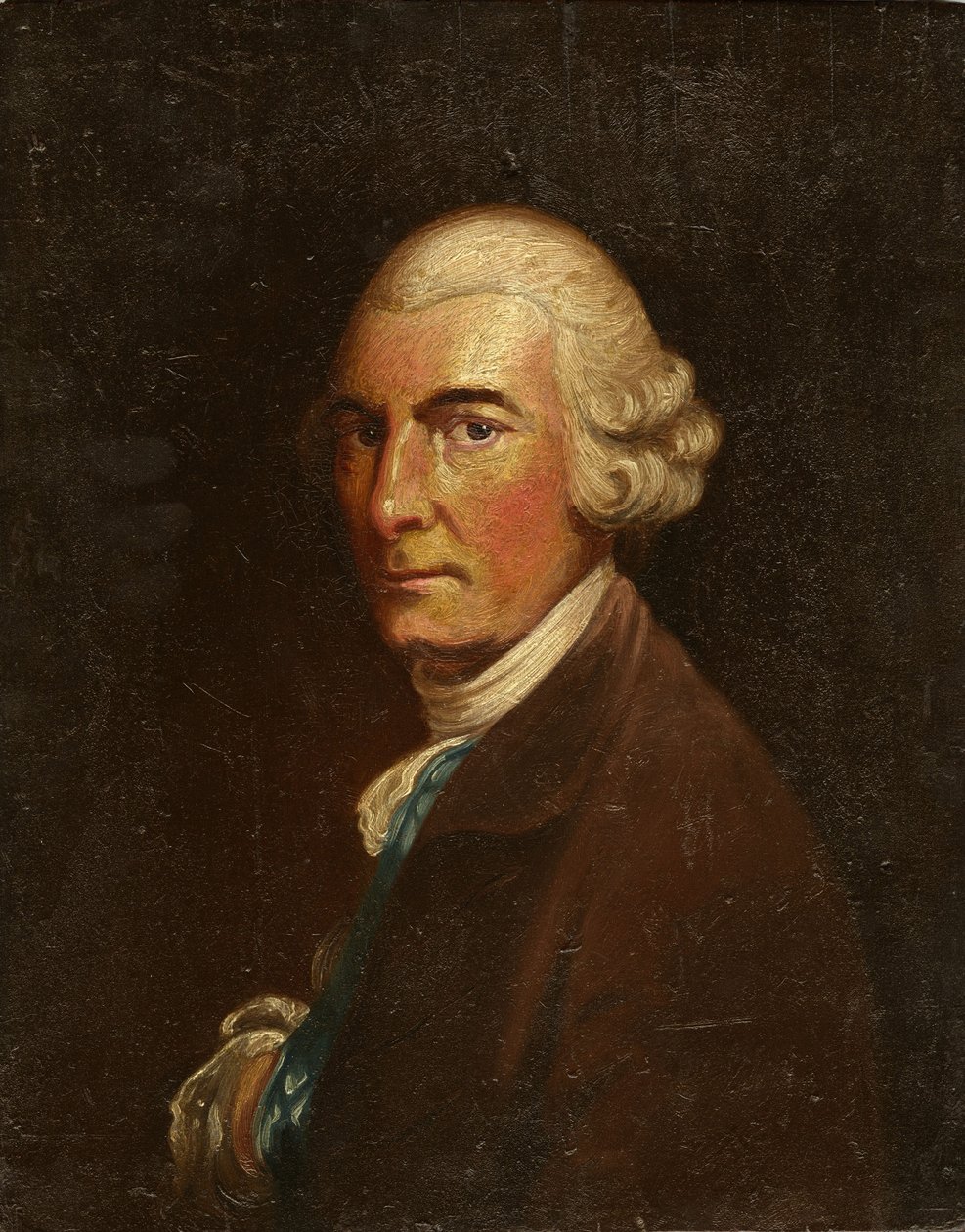 Portræt af George William Fairfax af English School