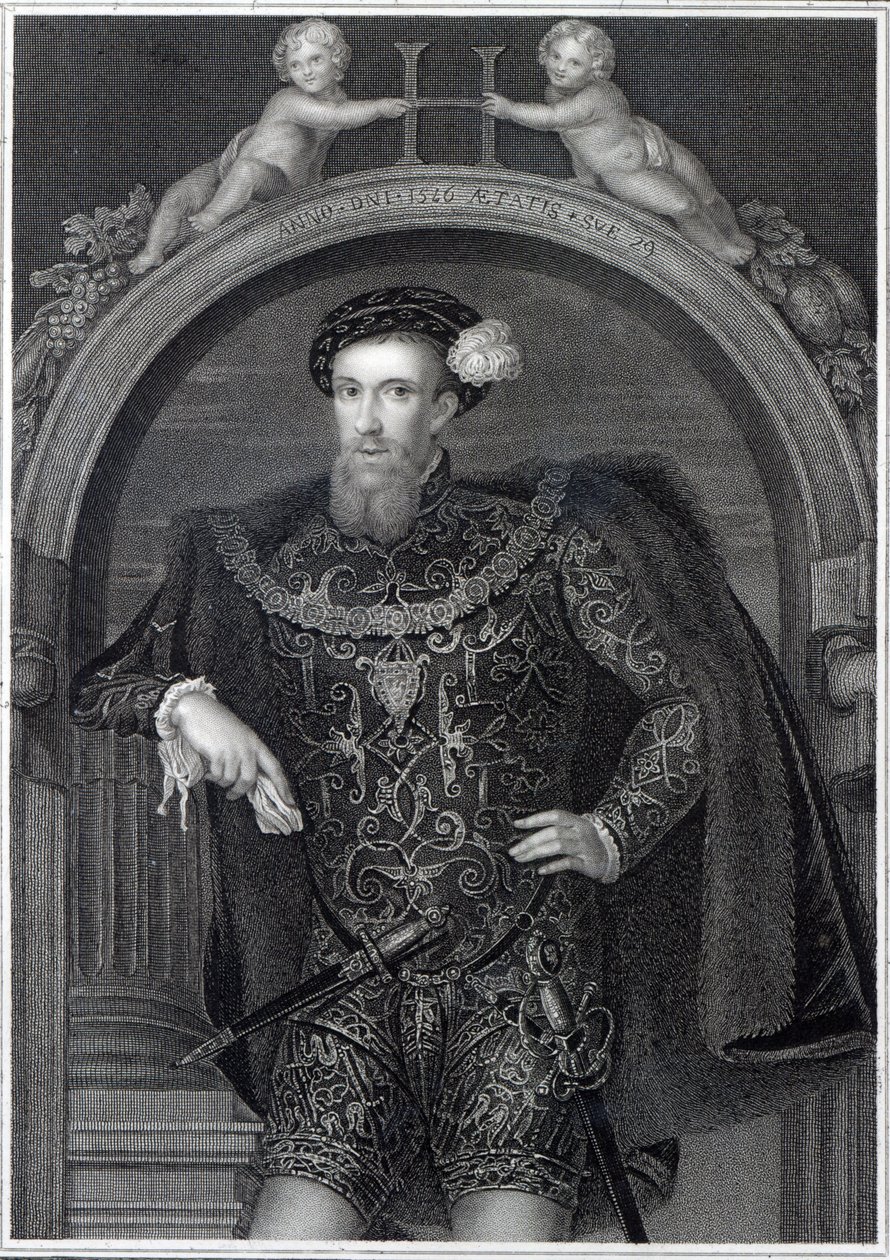 Portræt af Henry Howard (1517-47) Earl of Surrey, fra 