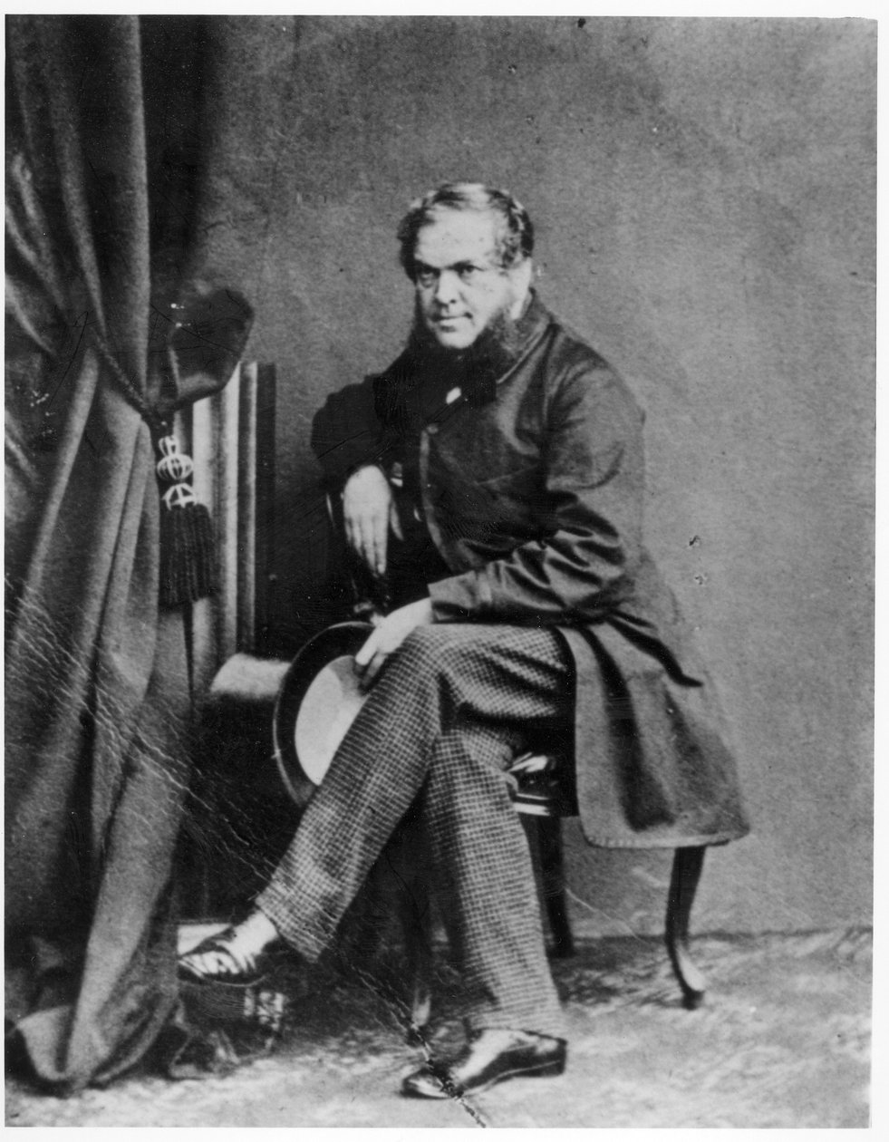 Portræt af John Forster (1812-76) af English School