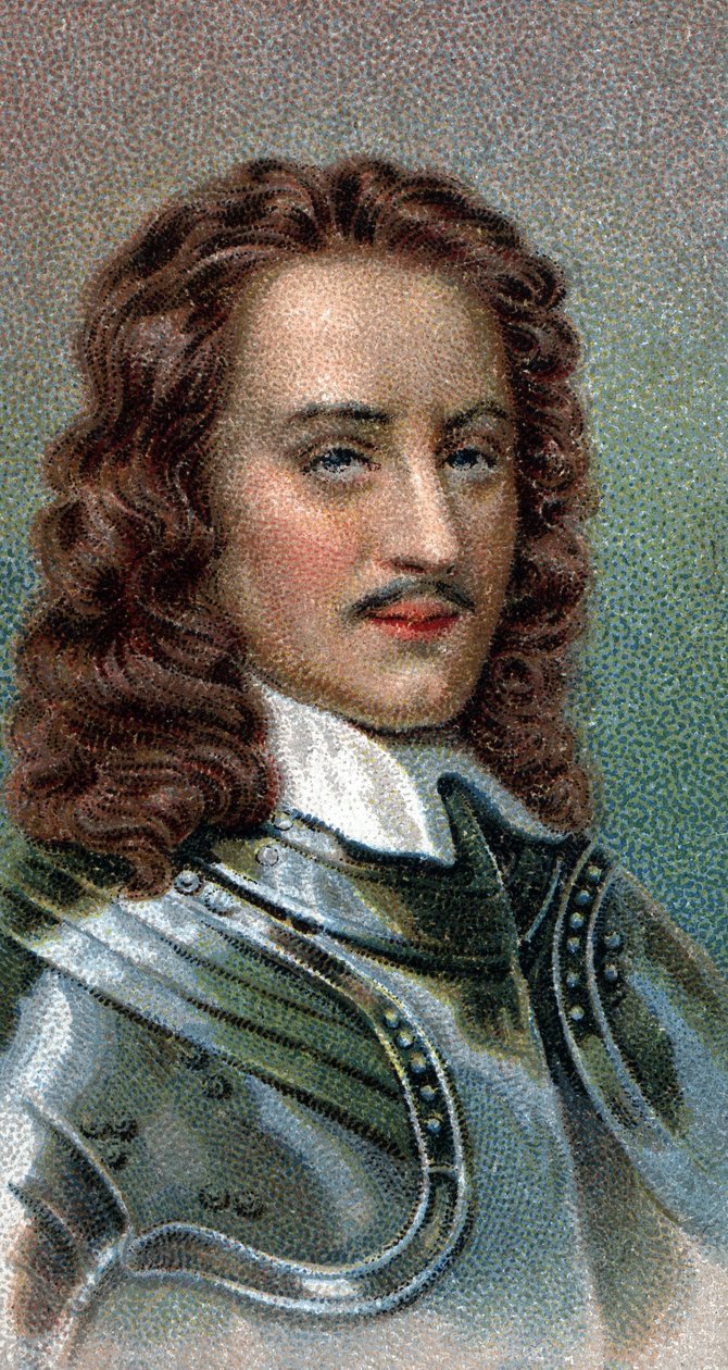 Portræt af John Hampden af English School