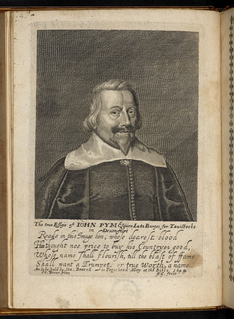 Portræt af John Pym, fra 