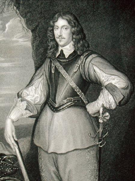 Portræt af Montagu Bertie (1608-66) 2. jarl af Lindsey, fra 