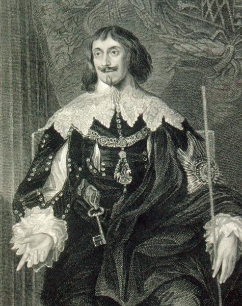 Portræt af Philip Herbert (1584-1650) 1. jarl af Montgomery, fra 